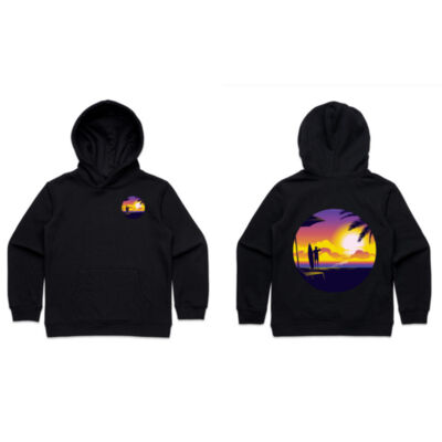 Kids Sunset Hoodie Thumbnail