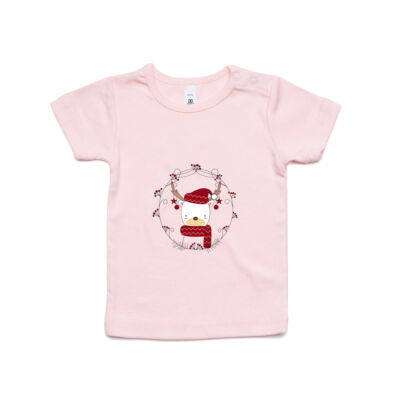 Kids Tee Cute Christmas Reindeer Thumbnail