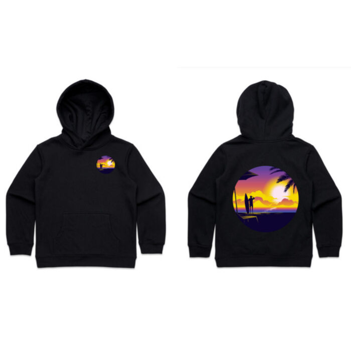 Kids Sunset Hoodie Thumbnail