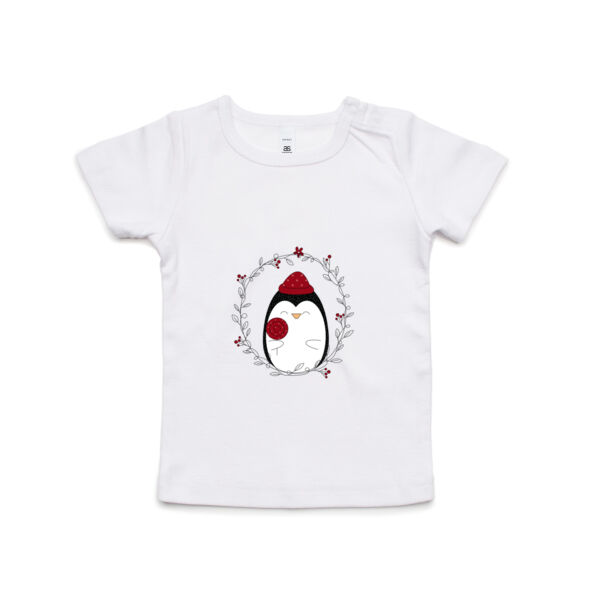 Kids Tee Cute Christmas Penguin Thumbnail