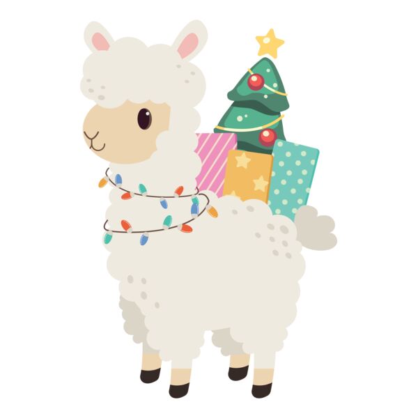 Christmas Llama 2 Thumbnail